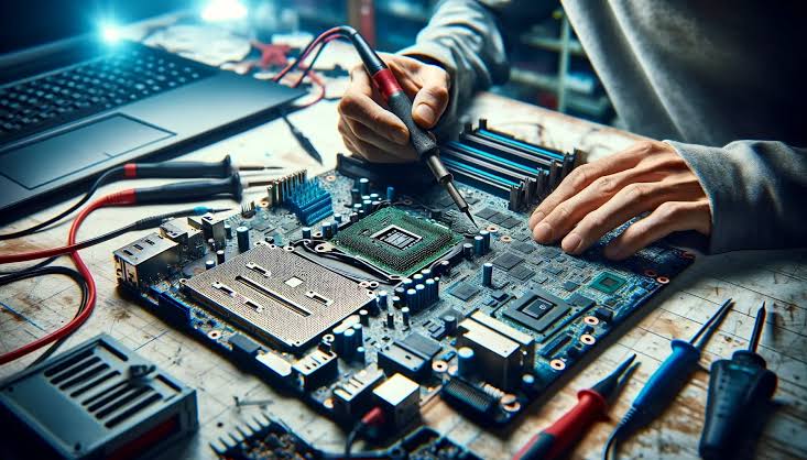 Reparo de placa e manutenção em notebooks e computador
